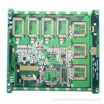 FR4 HASL/LED/Immersion Gold PCB, 1oz Finish Copper Thickness